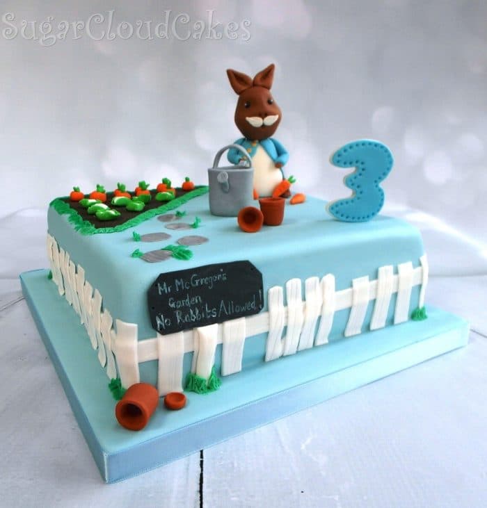 Peter Rabbit Birthday Cake