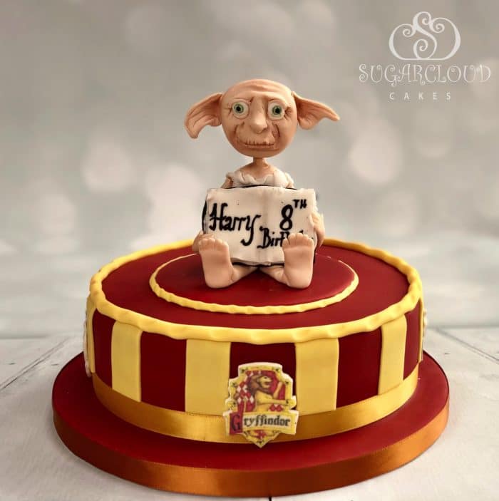 Harry Potter Themed Dobby Birthday Cake