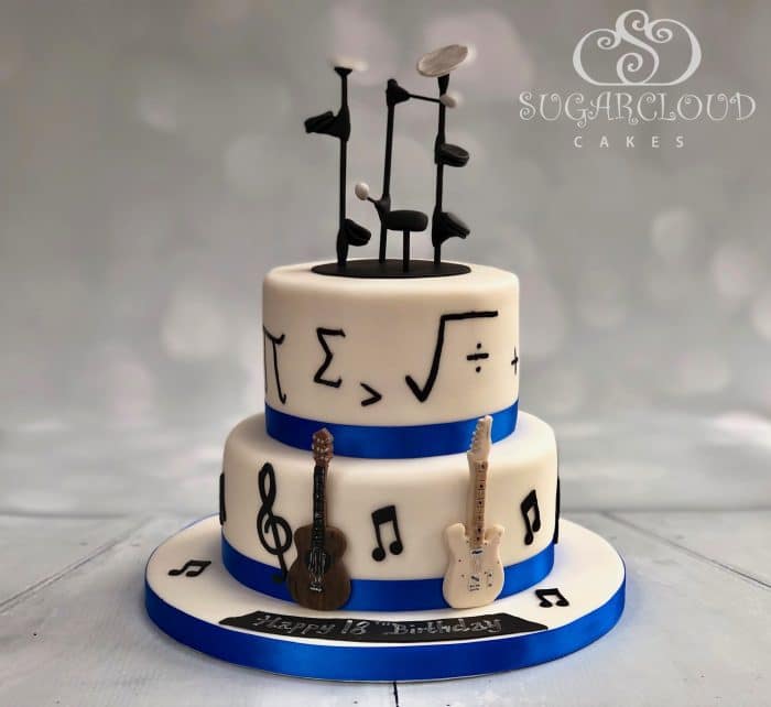 Music and Maths Cake