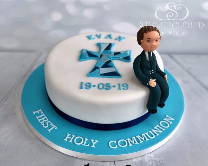 Evan Holy Communion Cake
