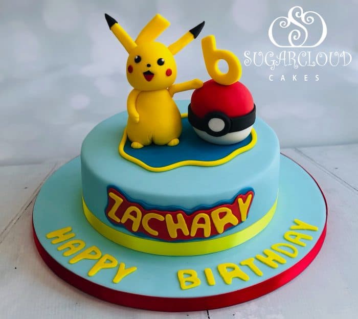 A Pokemon Birthday Cake