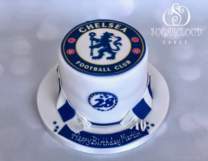 Chelsea Football Club Birthday Cake
