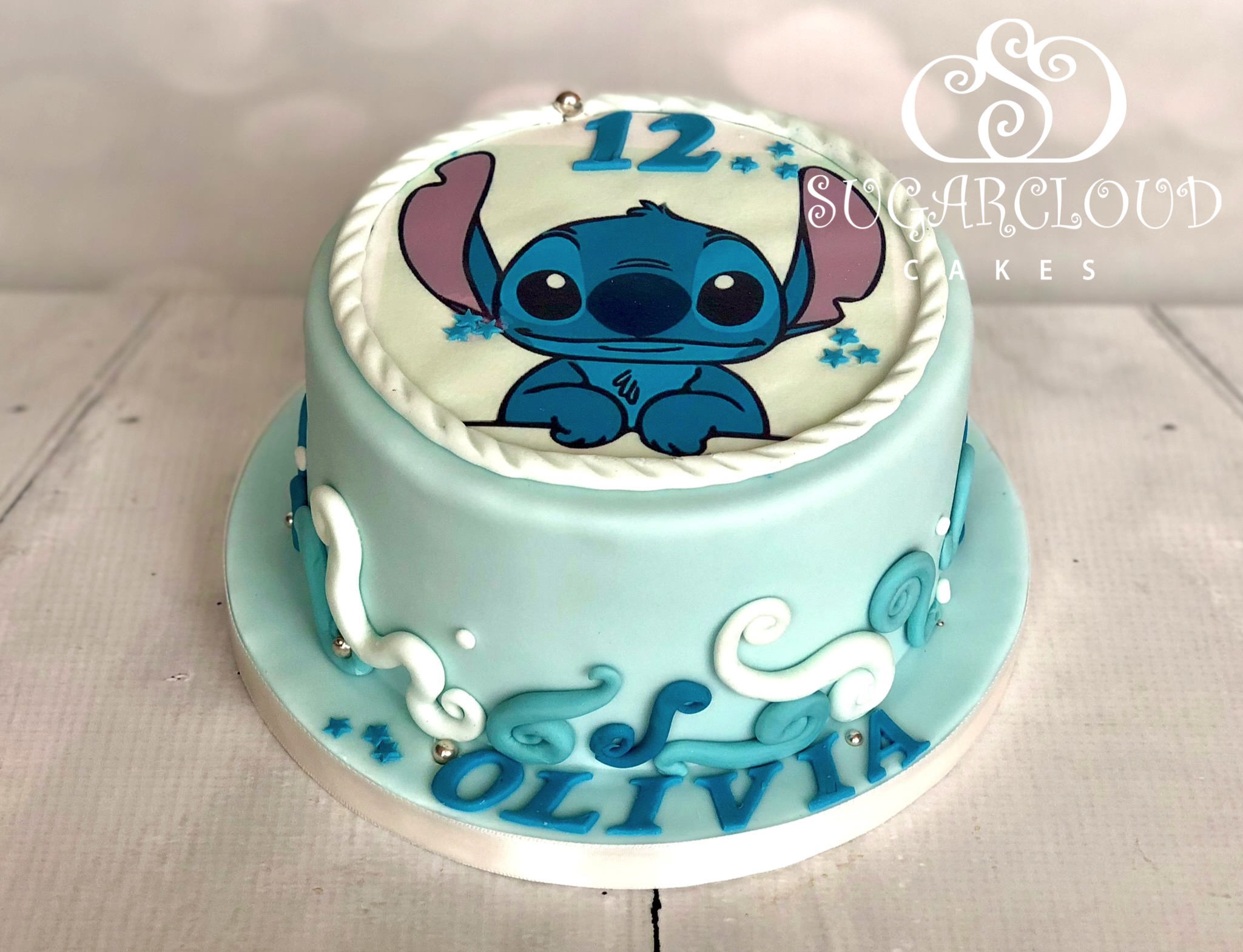 A Stitch Themed 12th Birthday Cake for Olivia, Nantwich