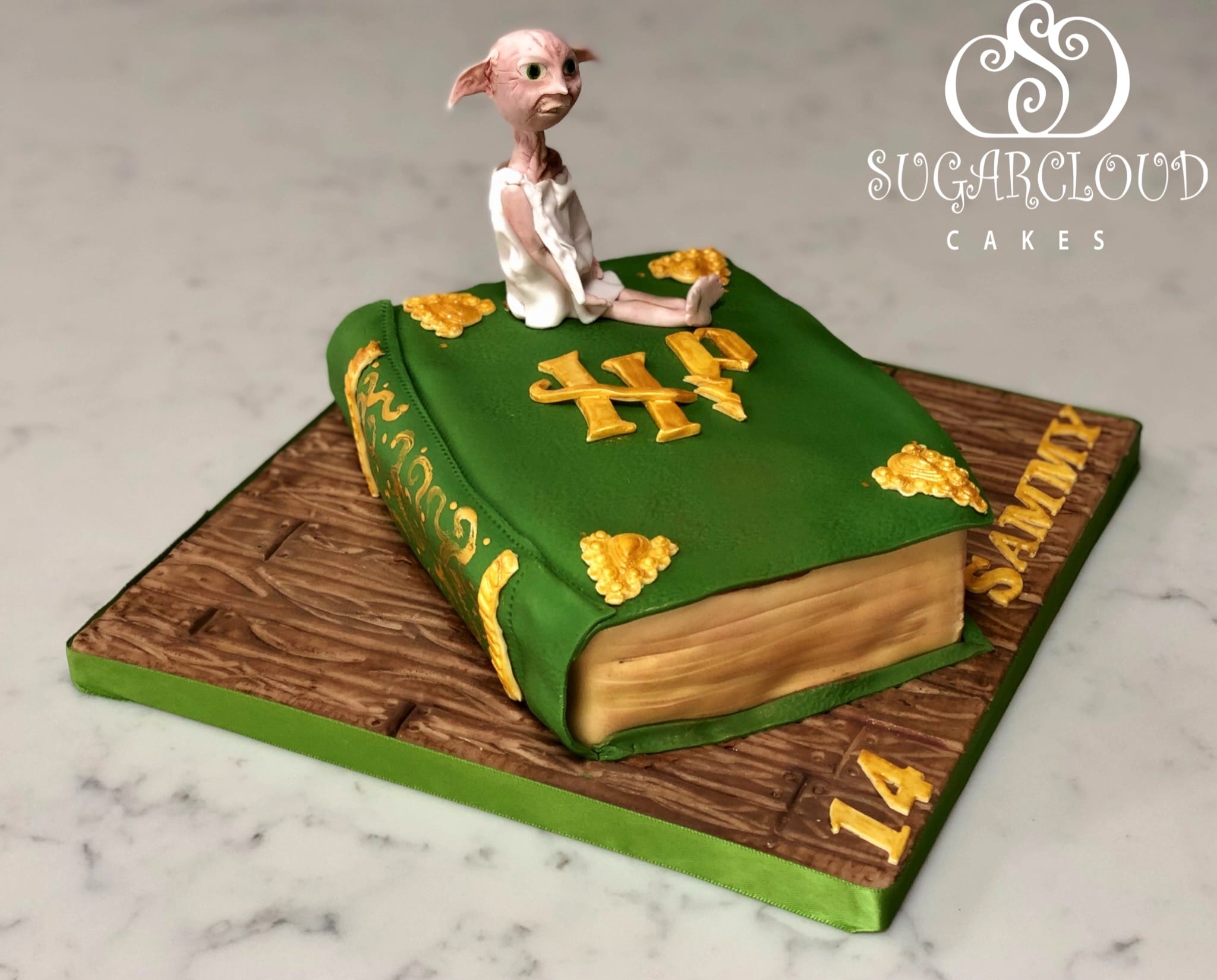 A 14th Birthday Vegan Chocolate Harry Potter Themed Cake, Wybunbury