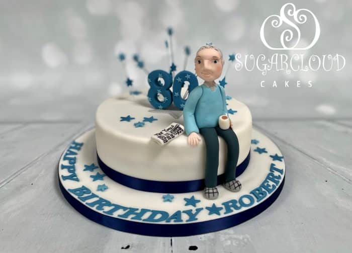 An 80th Birthday Cake for Robert, Rookery Hall, Nantwich