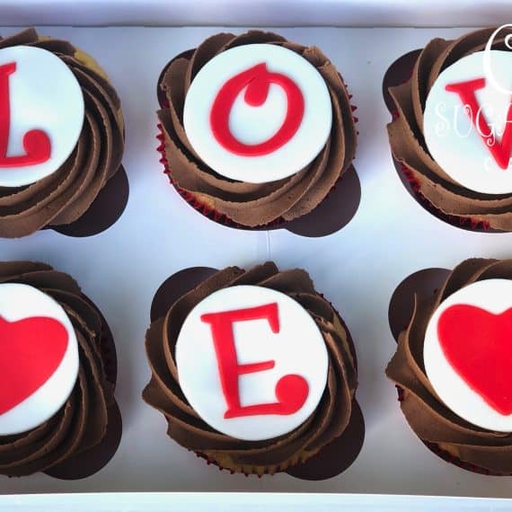 Chocolate Valentine's Day Cupcakes