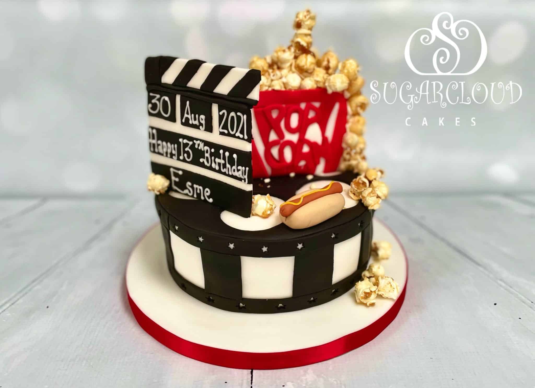 A Movie Themed 13th Birthday Cake, Haslington