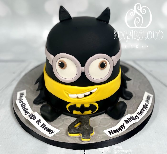 A Birthday Batman Minion Cake, Nantwich