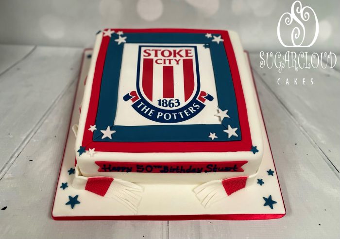 A Stoke City 50th Birthday Cake, Shavington
