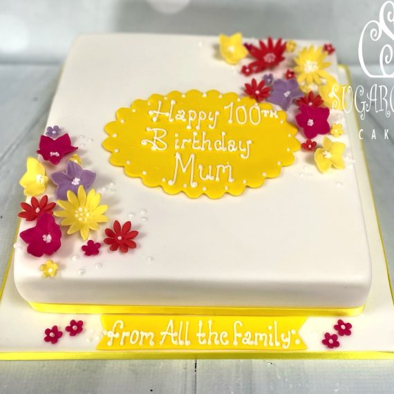 A Special 100th Birthday Cake, Nantwich