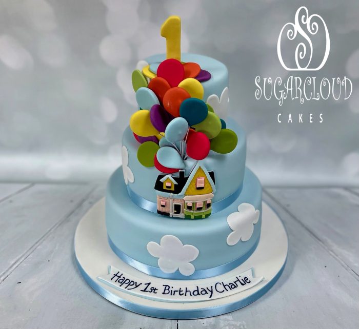 An 'Up' Themed Dairy Free 1st Birthday Cake, Nantwich