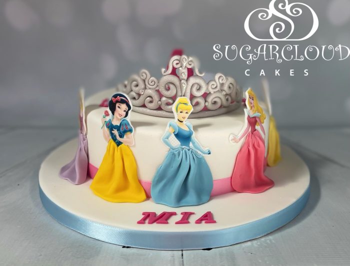 A Disney Princess Themed Birthday Cake, Nantwich