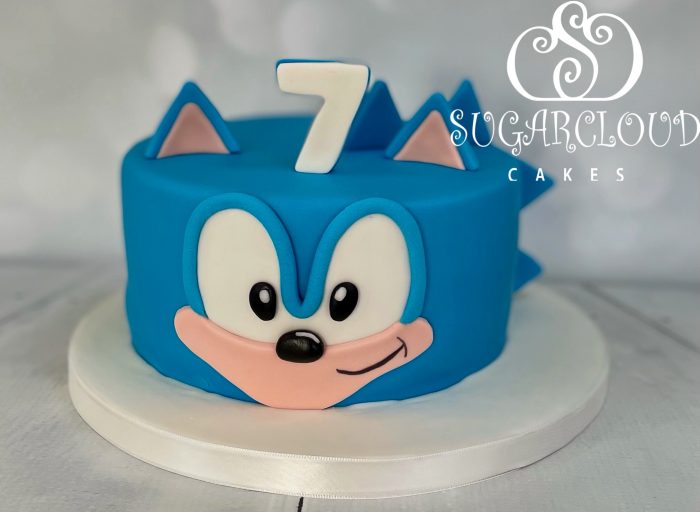 A Sonic The Hedgehog 7th Birthday Cake, Whitchurch