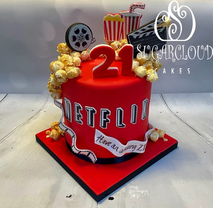 A Film Themed 21st Birthday Cake, Crewe