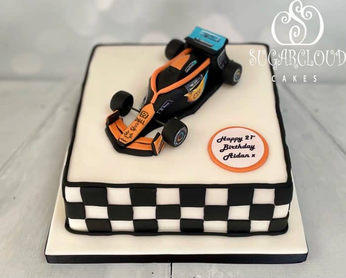 A Formula One Themed 21st Birthday Cake, Wistaston