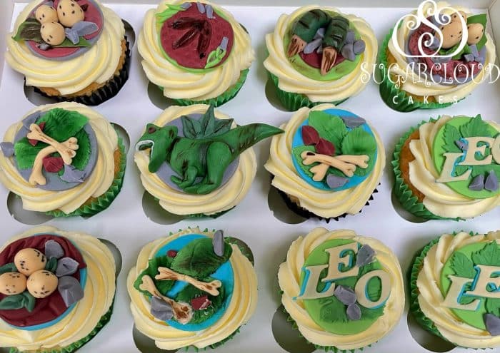 Dinosaur Themed Cupcakes, Crewe