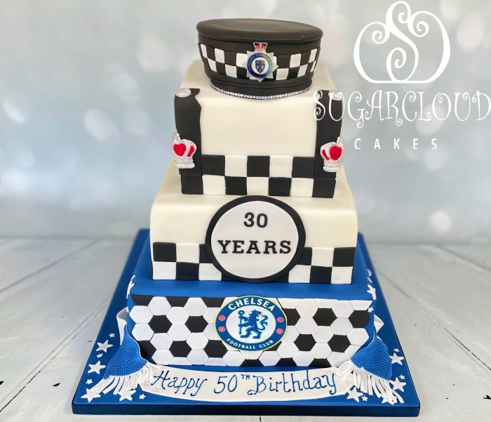 A 50th Birthday and Retirement Cake, Nantwich Town Football Club, Nantwich
