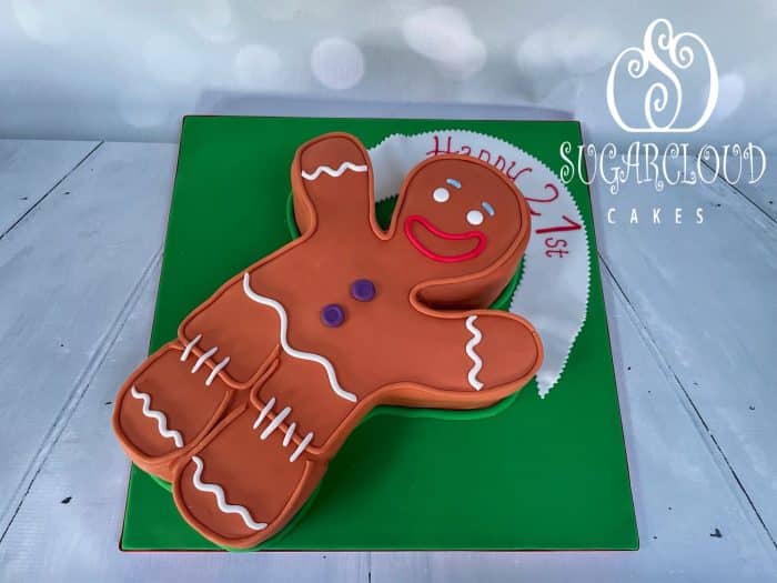 A Gingy Themed 21st Birthday Cake, Crewe