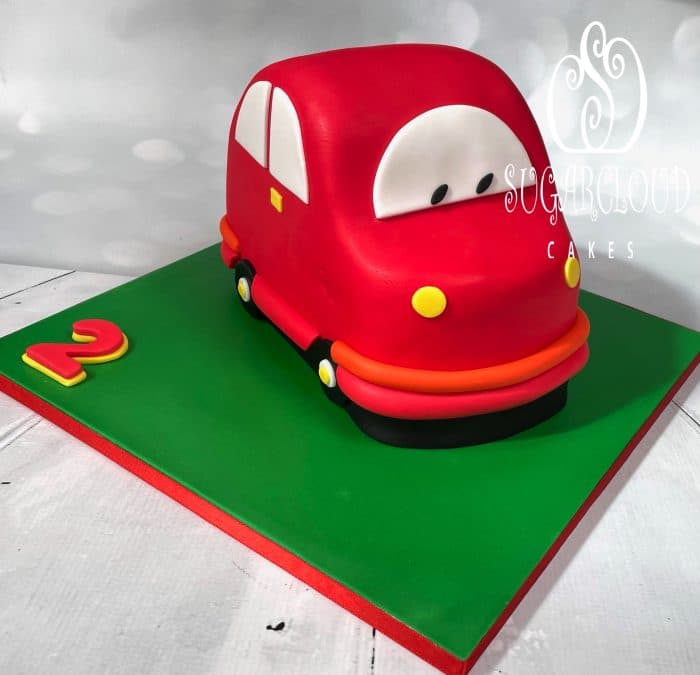 A Cute Toy Car 2nd Birthday Cake, Shavington
