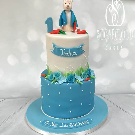 A Peter Rabbit 1st Birthday Cake, Nantwich