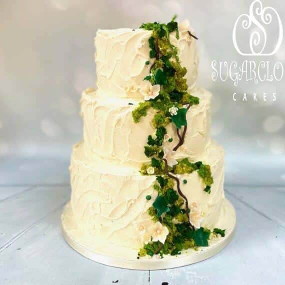 A Dorfold Hall Wedding Cake, Nantwich