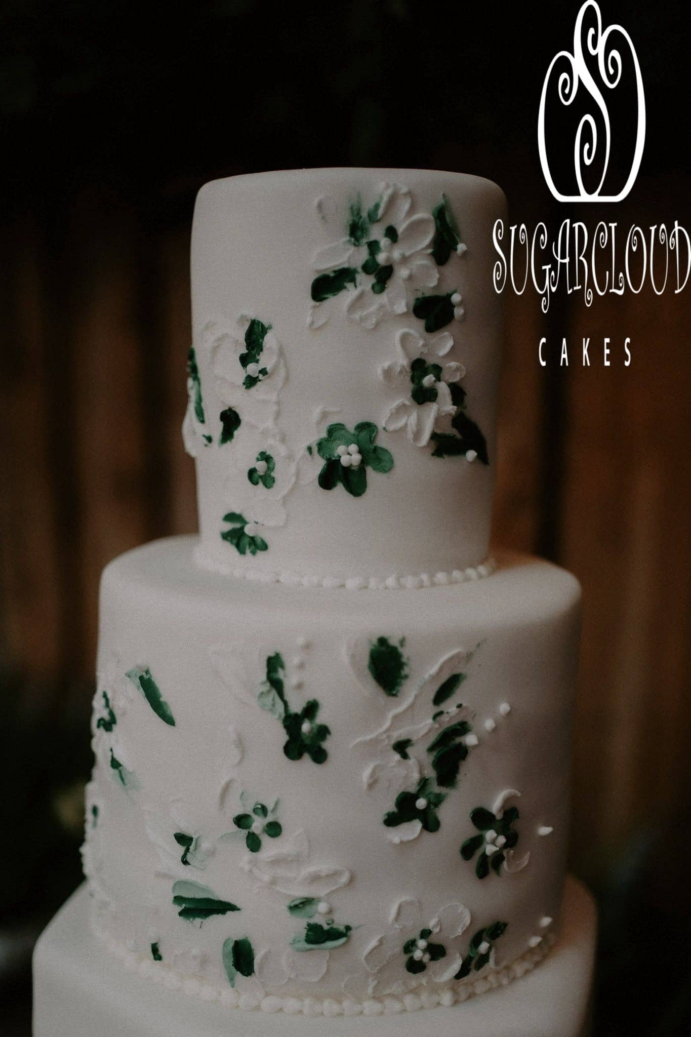 M & S's Wedding Cake, Cheshire Woodland Weddings, Northwich